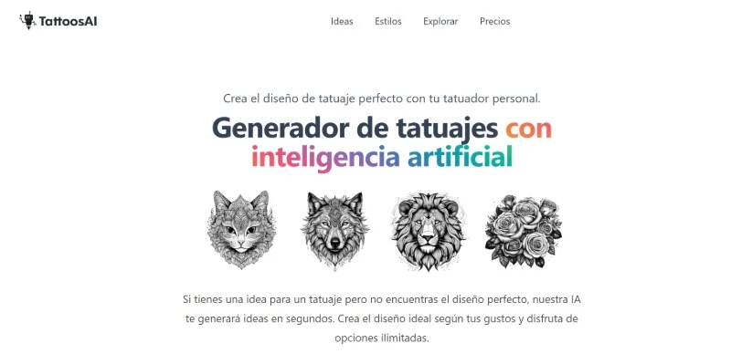 tattos.ai simulador web de tatuajes