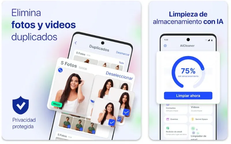 AI Cleaner app liberar espacio en Android