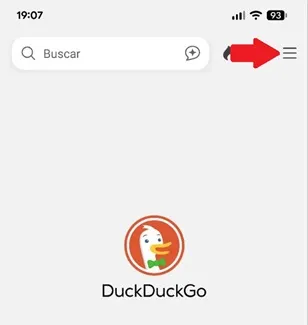 Opciones de DuckDuckGo