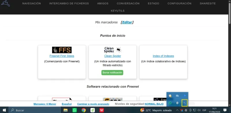Cómo usar Hyphanet para entrar a la Deep Web