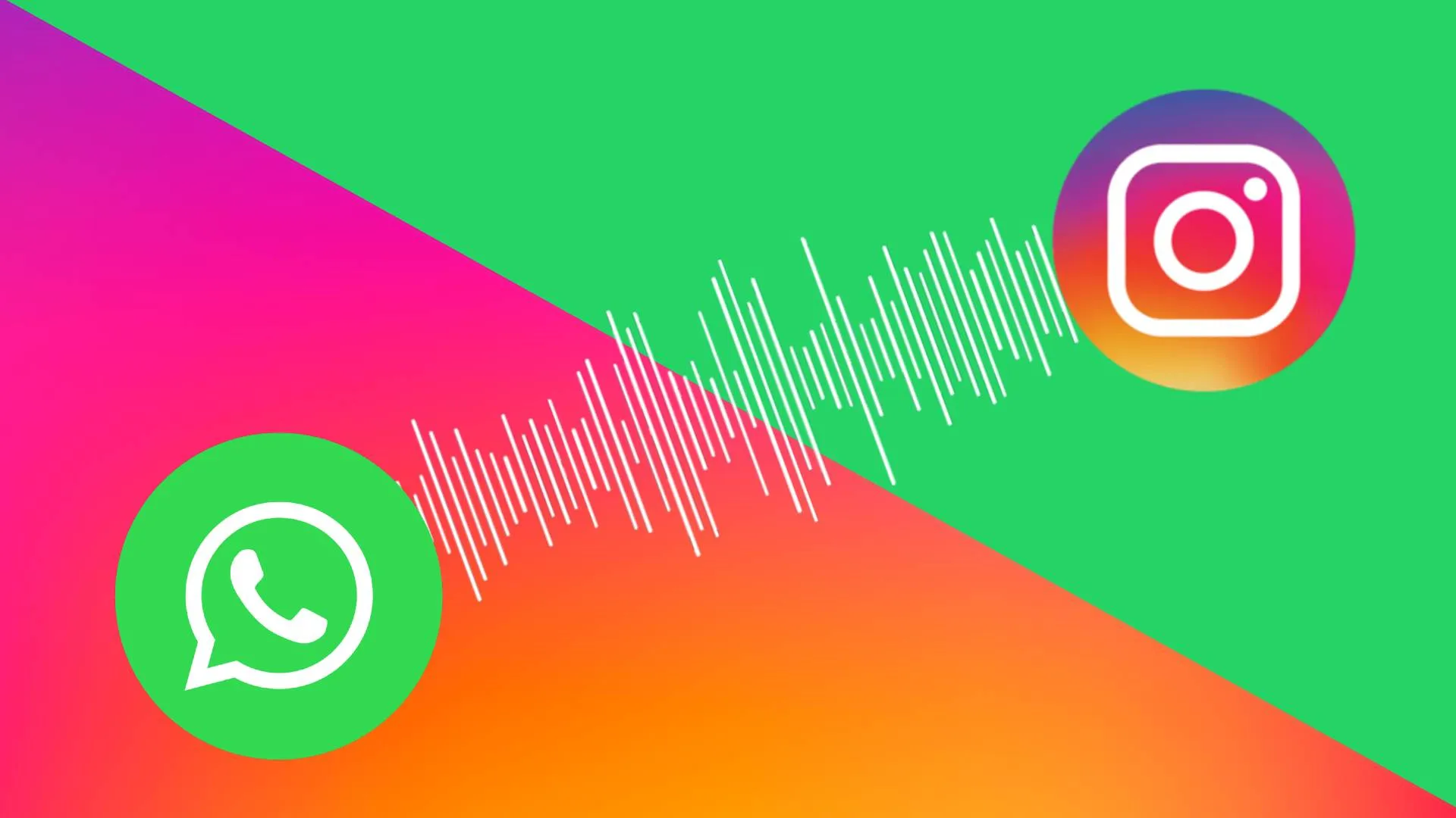 Cómo subir un mensaje de voz de WhatsApp en las Historias de Instagram