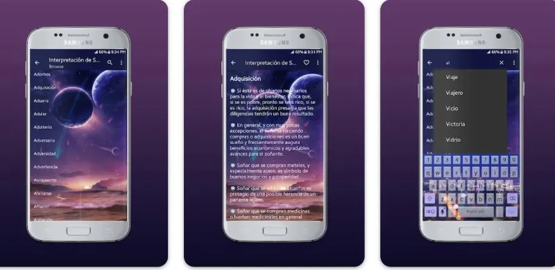 Interpretación Sueños app