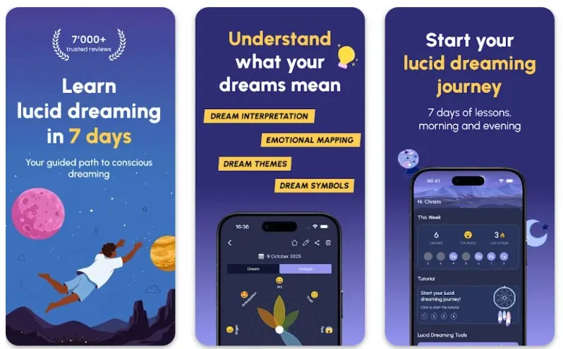Lucidity app para interpretar sueños