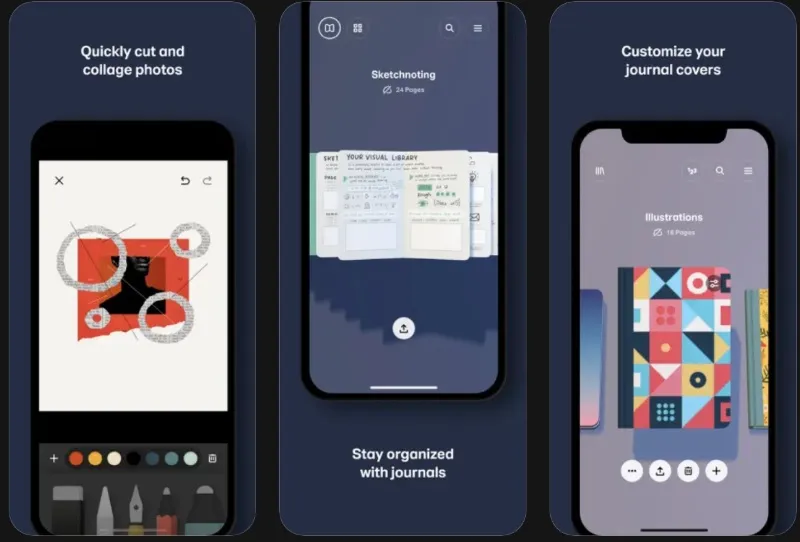 Paper app para escribir a mano en el móvil